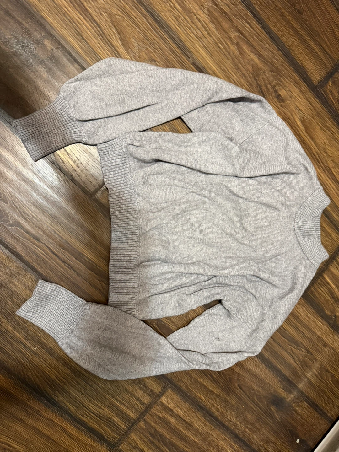 Ardene Grey Mock Neck Sweater