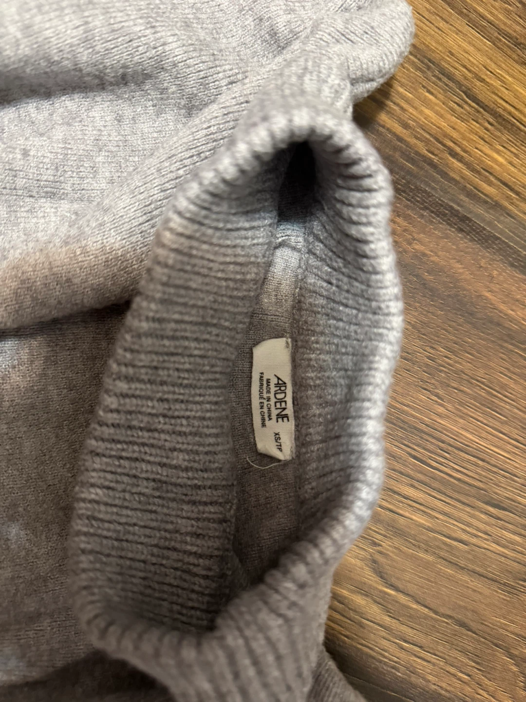 Ardene Grey Mock Neck Sweater - photo 2