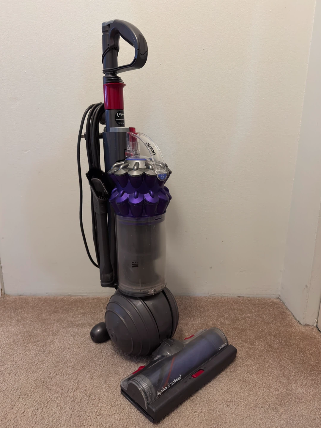 Dyson Small Ball Upright Vacuum - photo 2
