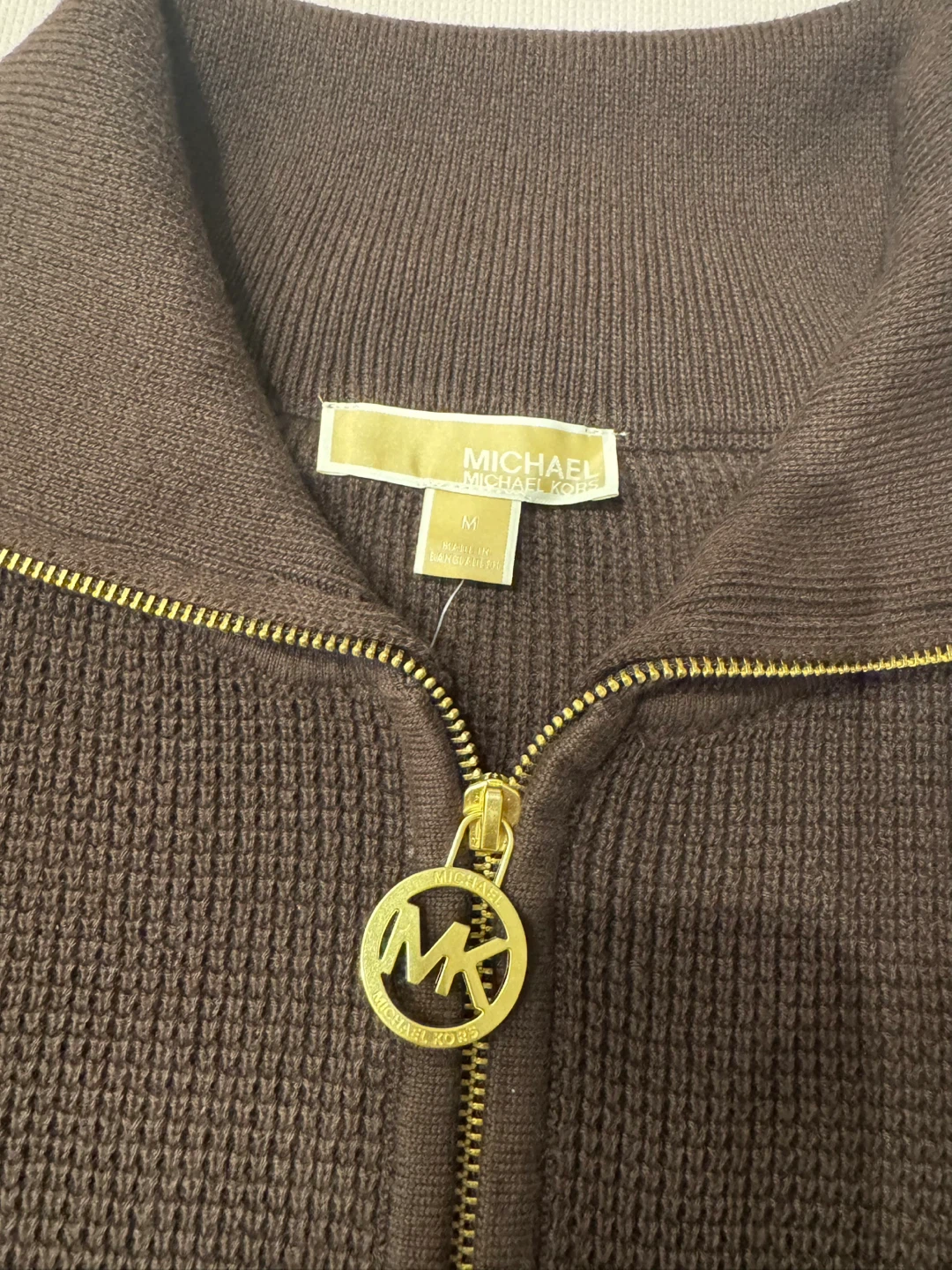 Michael Kors Ribbed Quarter-Zip Sweater - photo 3