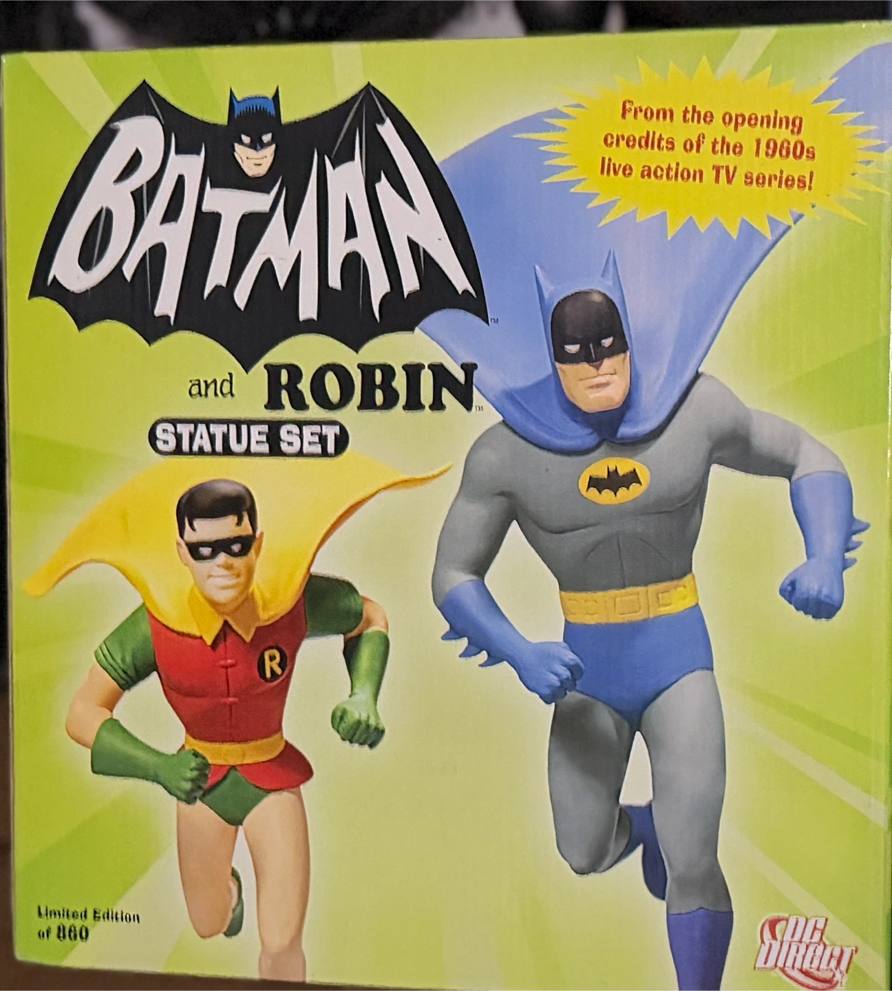 DC Direct Batman and Robin Collectible Statue Set - photo 2