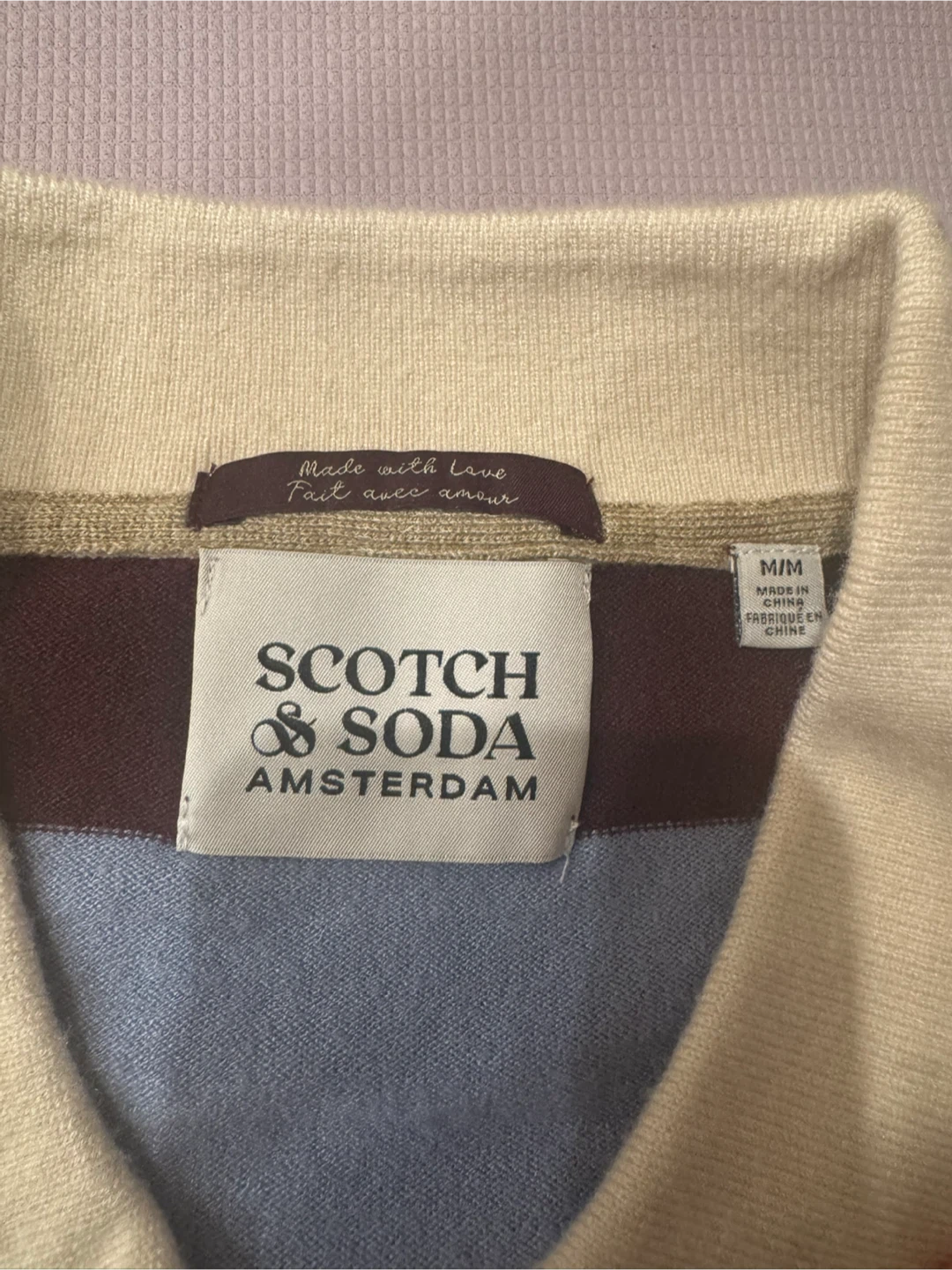 Scotch & Soda Striped Polo sweater - photo 2