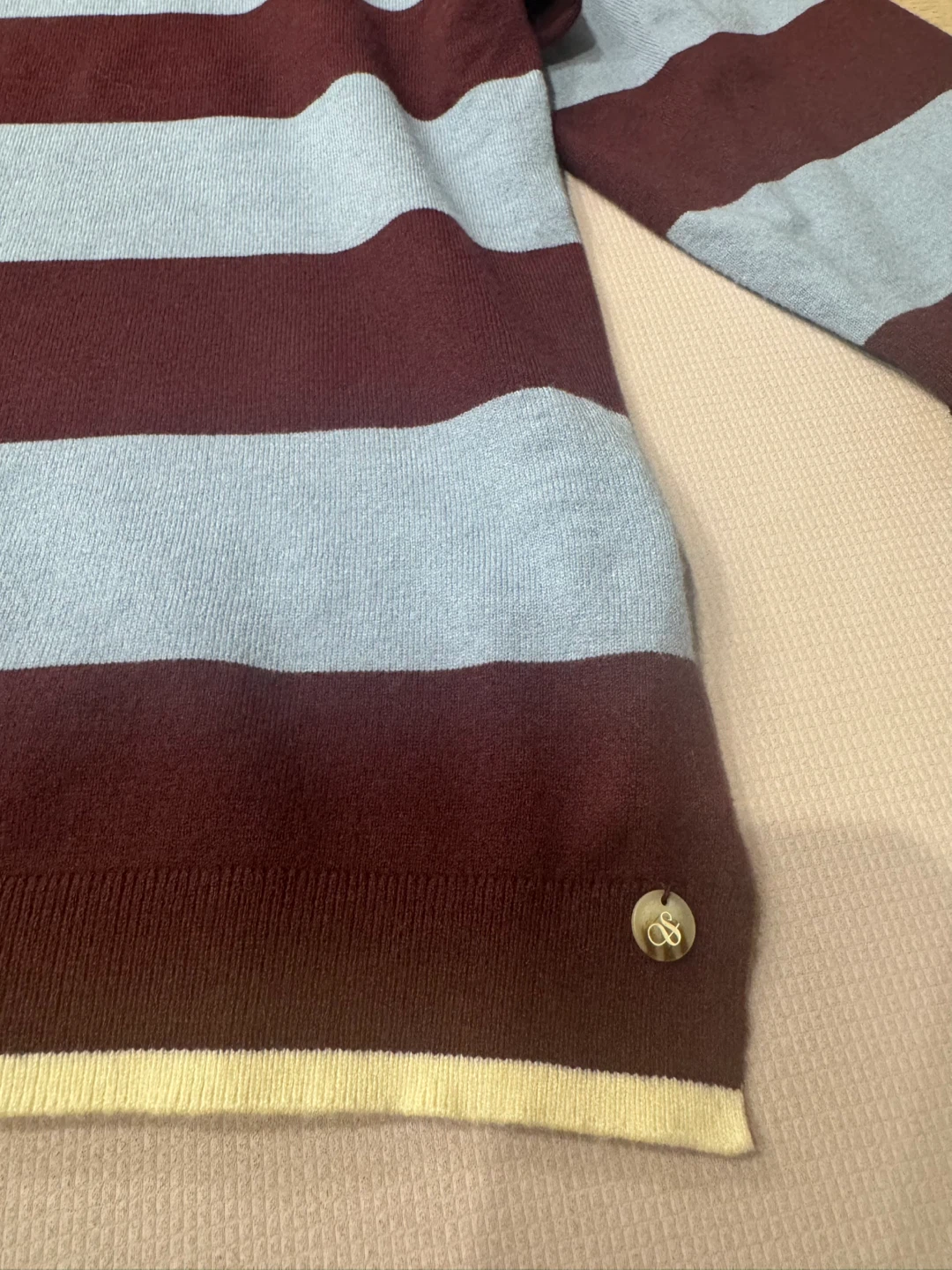 Scotch & Soda Striped Polo sweater - photo 4