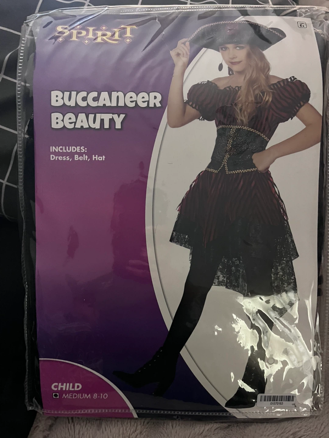 Spirit Halloween Buccaneer Beauty Costume Child Medium 8-10 - photo 2