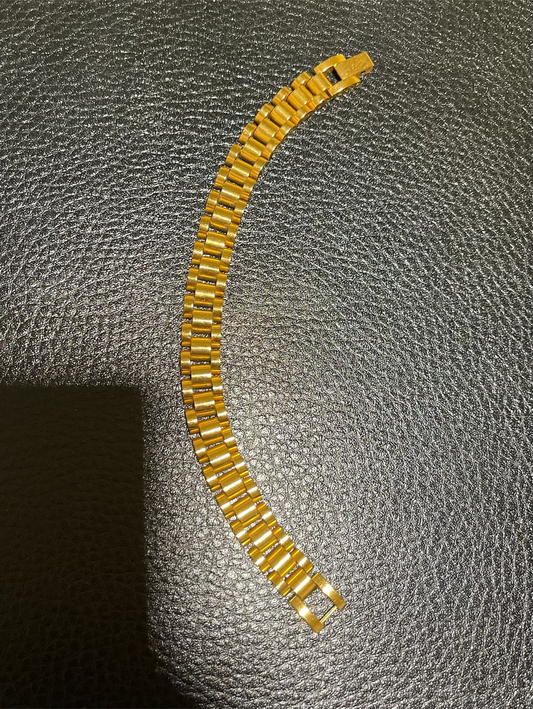 Gold Tone Metal Bracelet