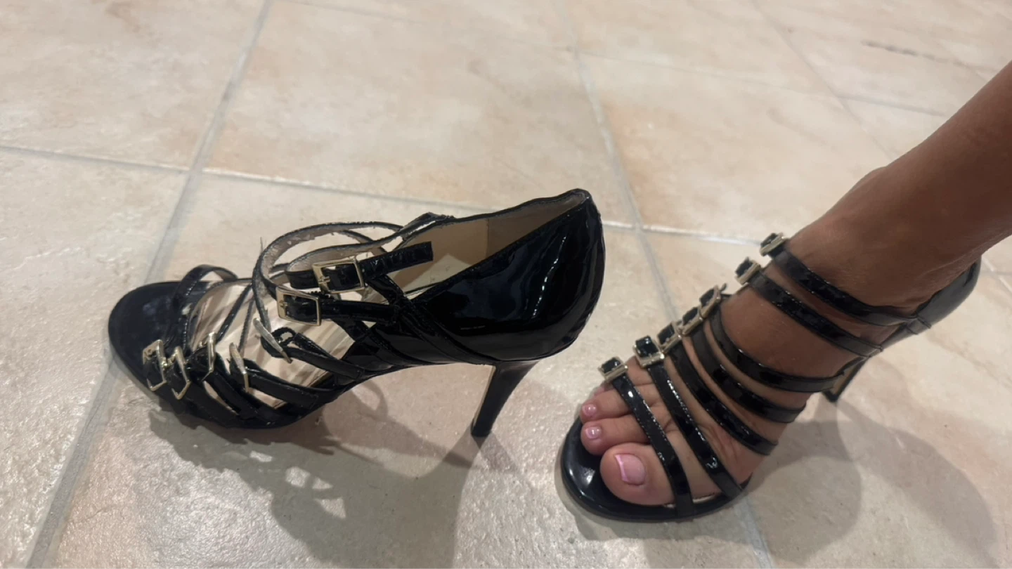 Nine West Black Patent Heels - photo 2