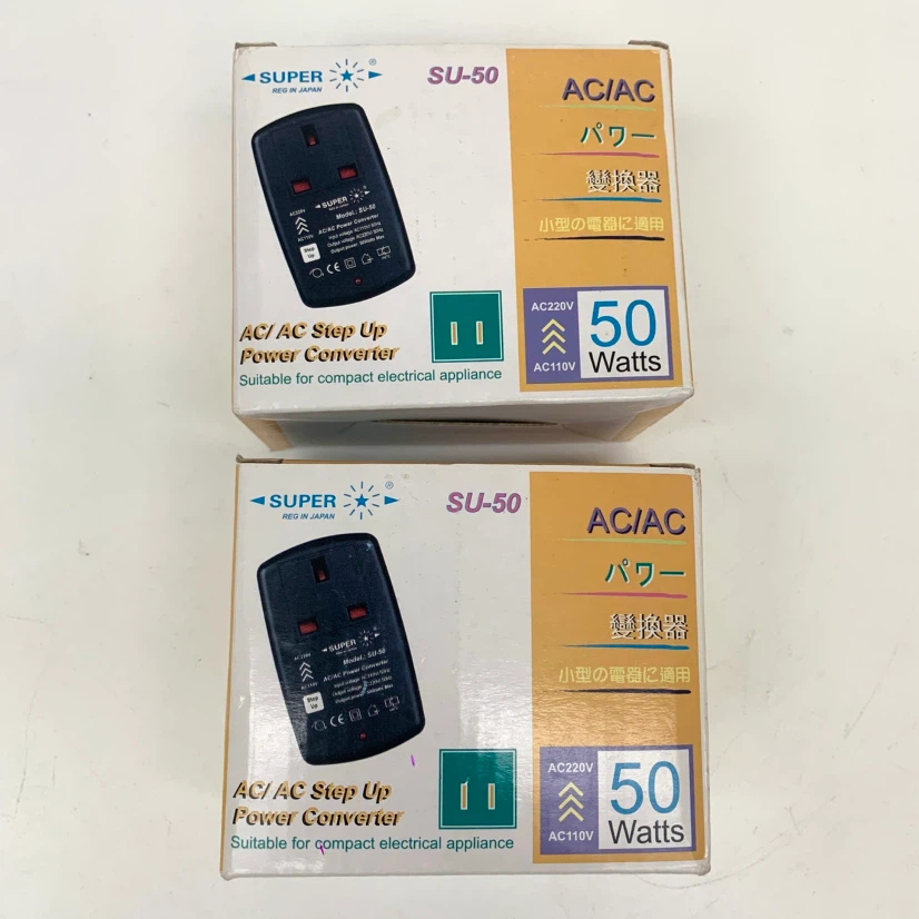 Power Step Up Voltage Converters 50W AC Transformer Super SU-50
