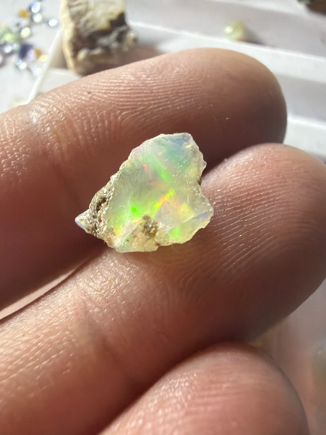 Lot of Raw Ethiopian Opal Stones - photo 2
