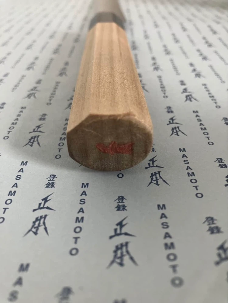 Masamoto Sohonten yanagi takohibki Kiritsuke 30 cm - photo 5