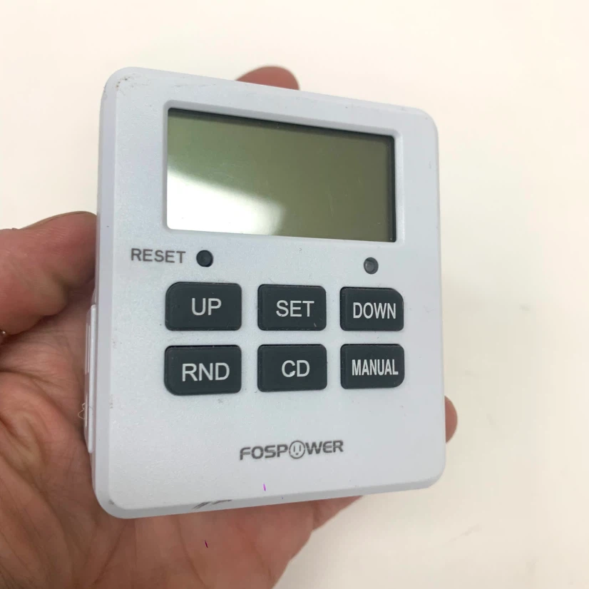 Digital Outlet Timer Programmable Plug In Electrical Timer 15A - photo 2