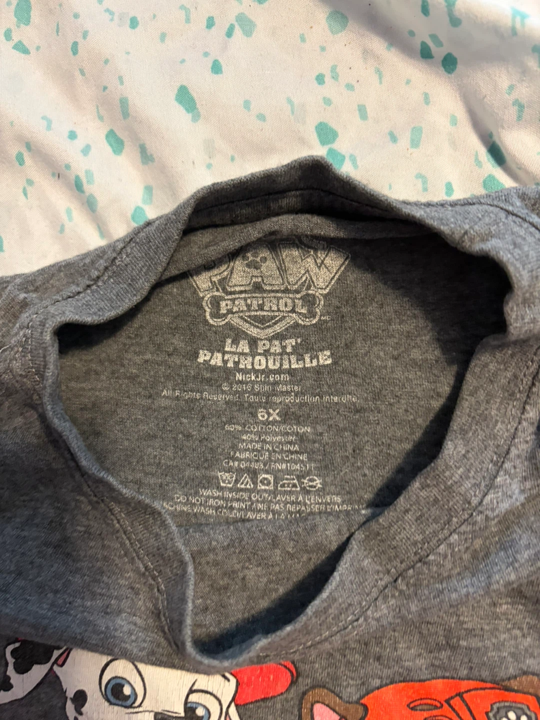 Paw Patrol T-Shirt Size 6X - photo 2