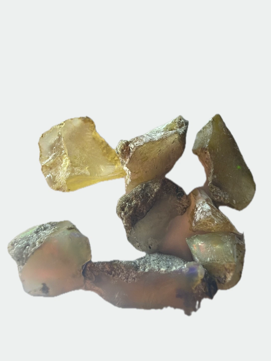 Lot of Raw Ethiopian Opal Stones