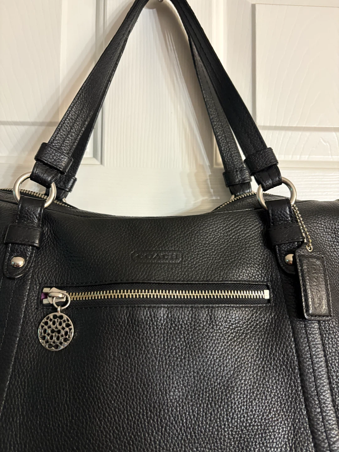 Coach Alexandra Convertible Hobo Bag - Black - photo 2