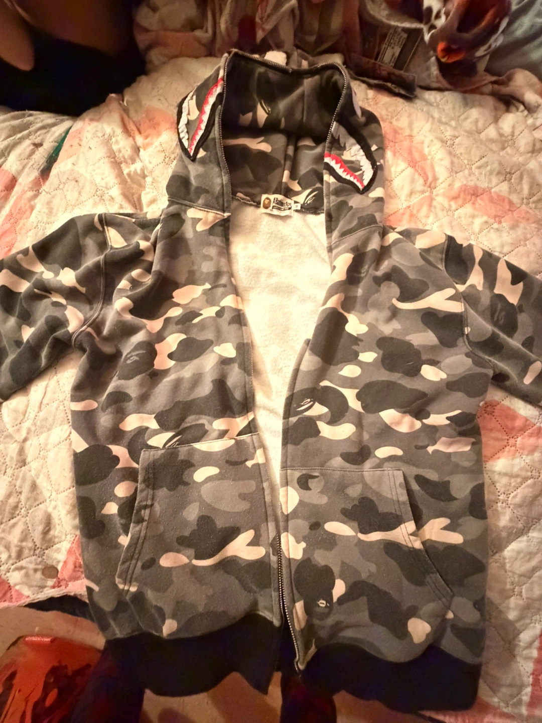 A Bathing Ape Shark Full Zip Hoodie