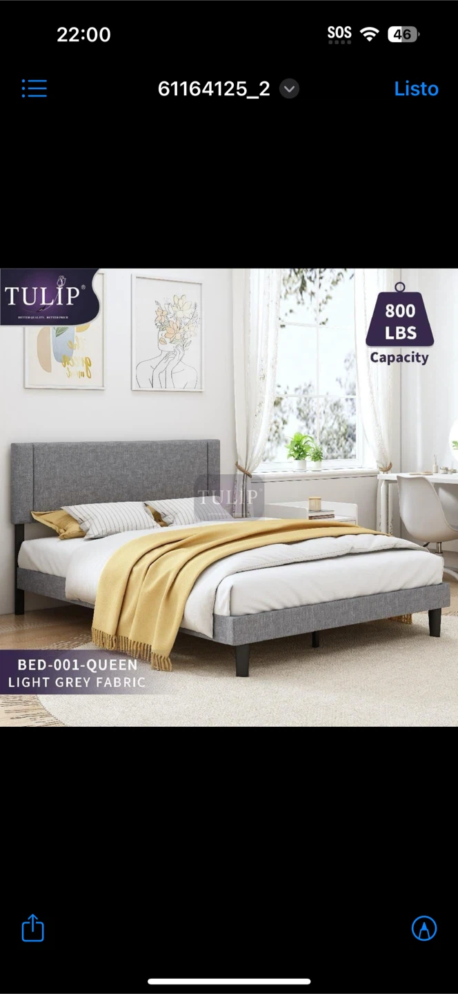 Bed frame queen size  brand new