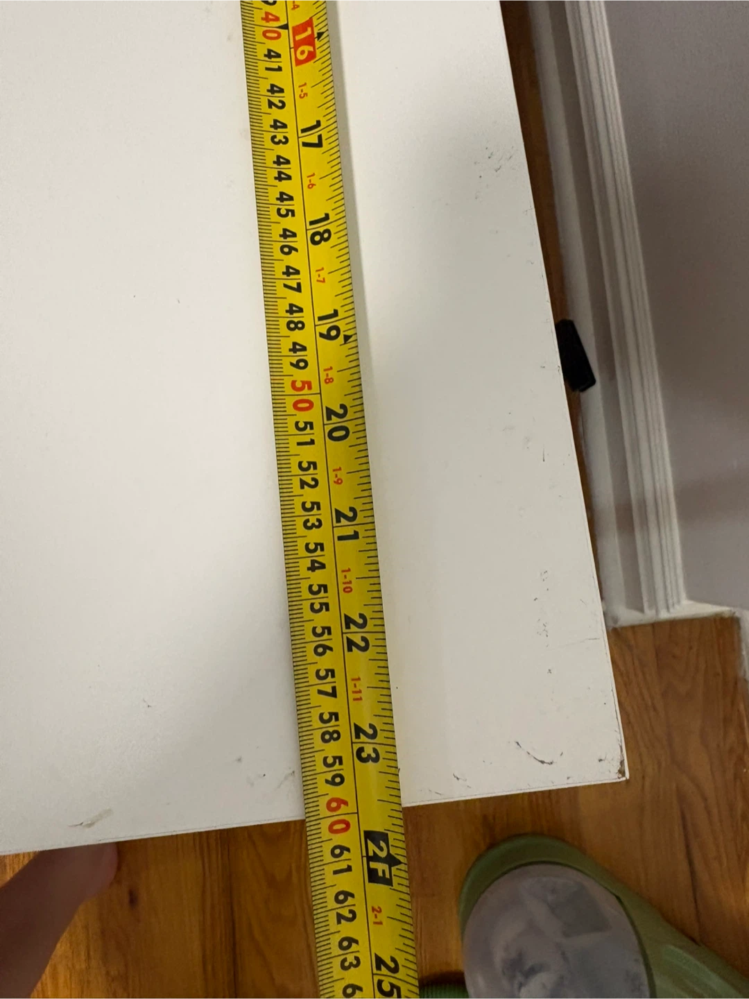 White Ikea Two-Drawer Desk - photo 4