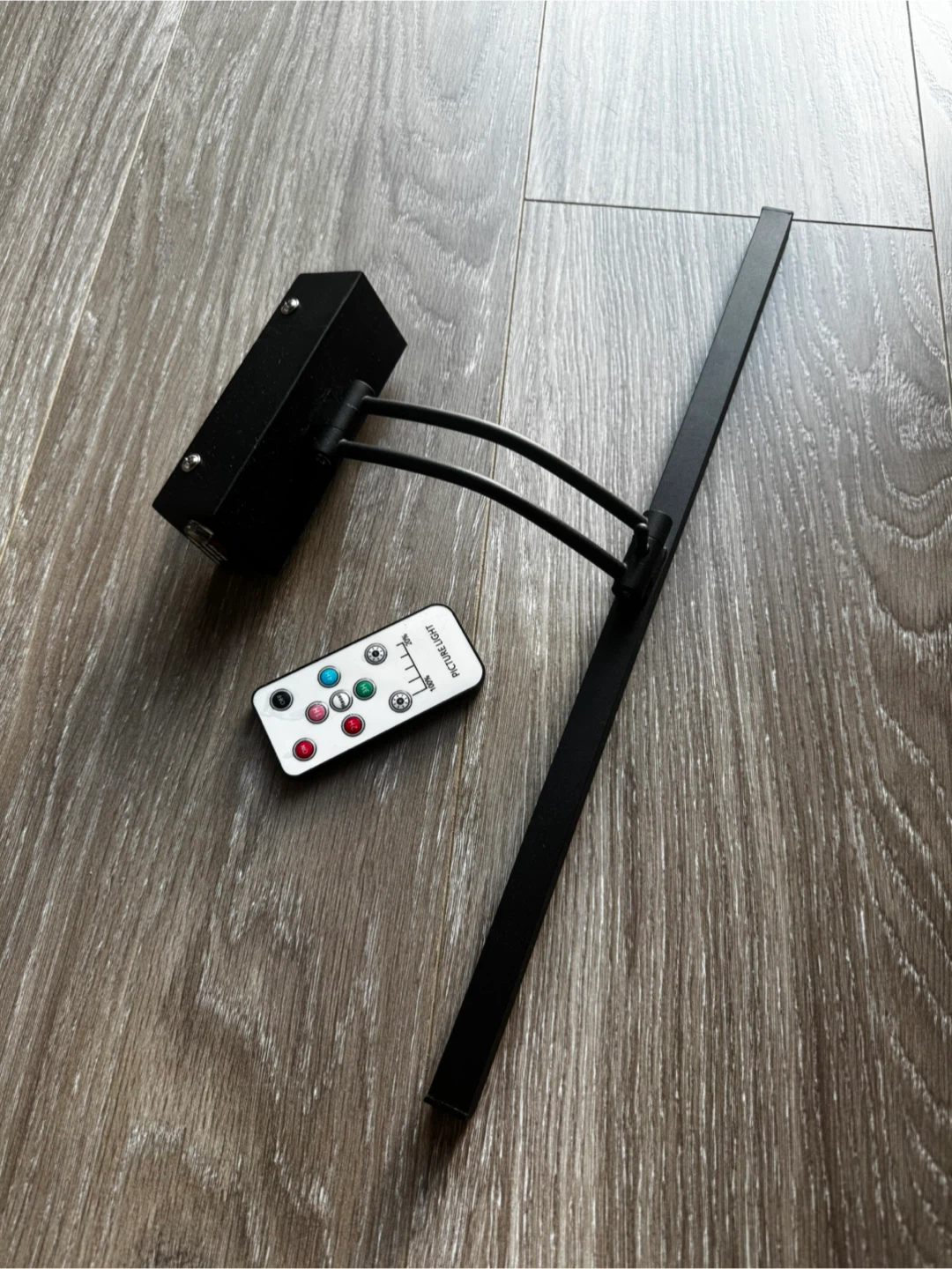 Black LED Picture Light with Remote - photo 4