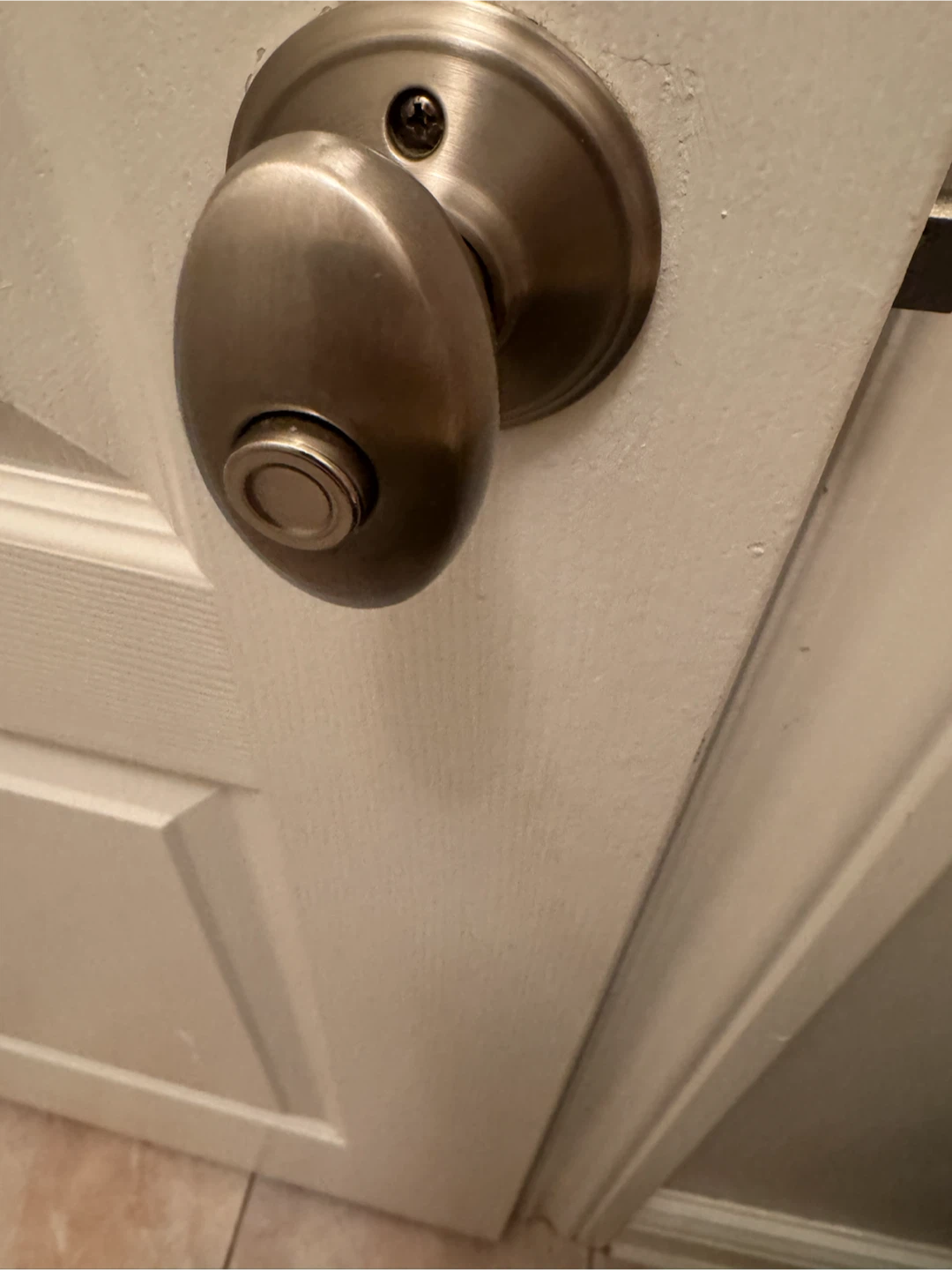 Brushed Nickel Privacy Door Knob - photo 2