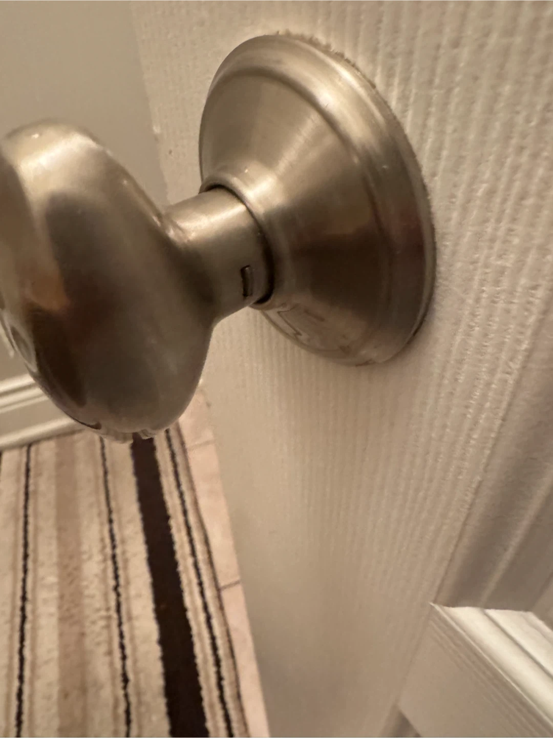 Brushed Nickel Privacy Door Knob - photo 3