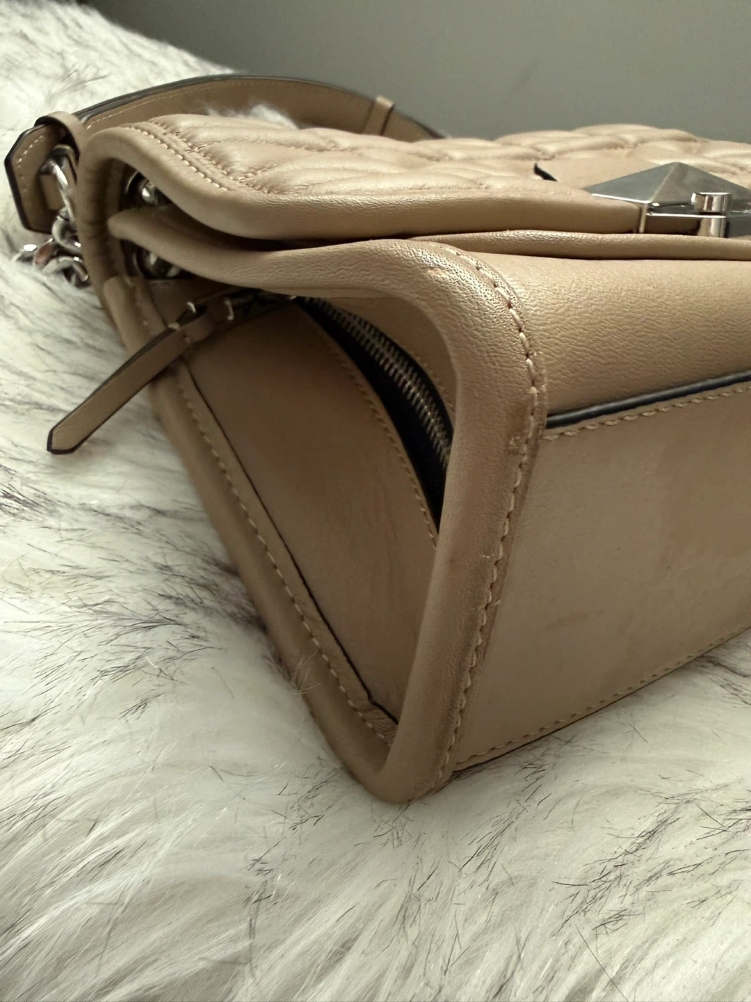 Karl Lagerfeld Quilted Leather Crossbody Bag - photo 2