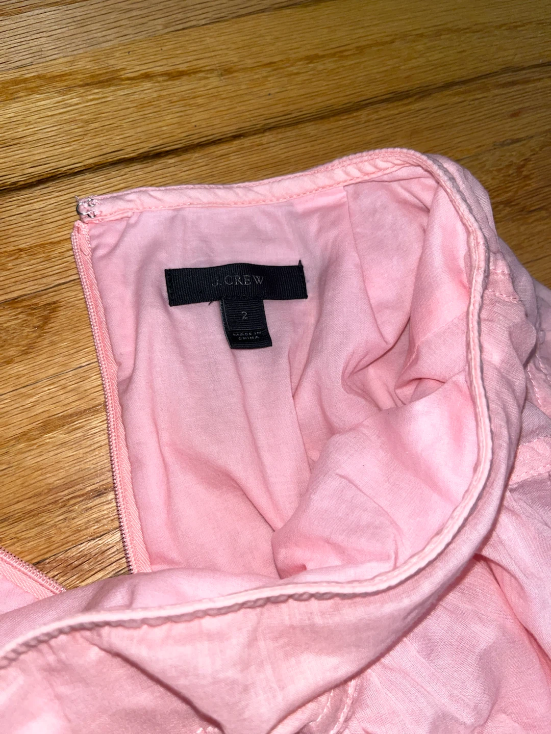 J.Crew Pink Tiered Skirt