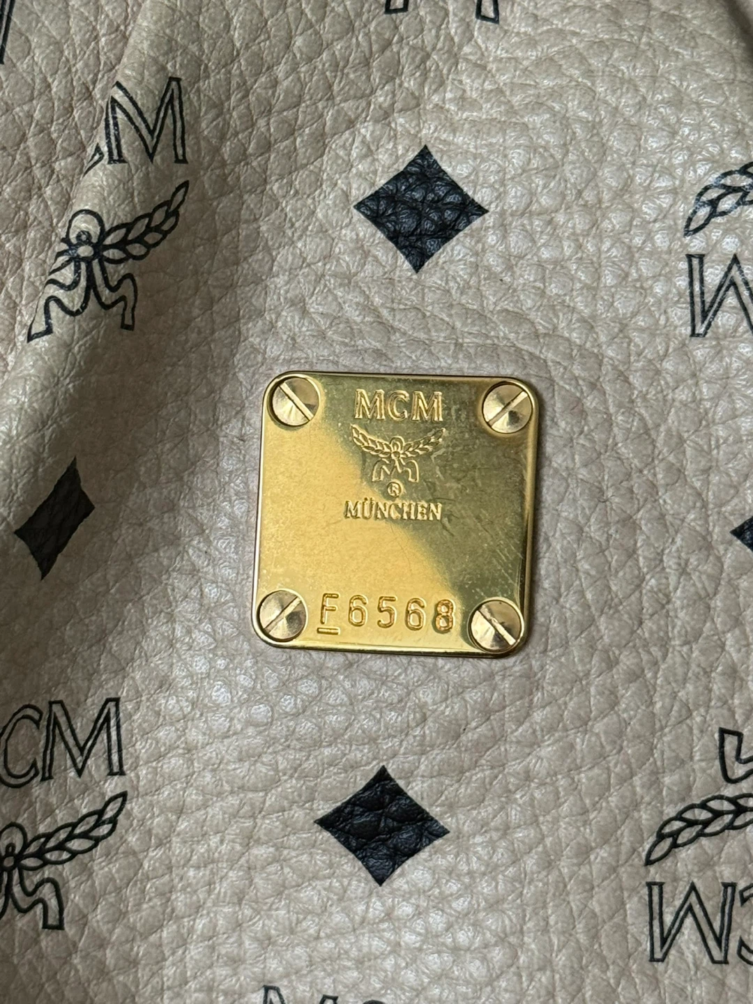 MCM Visetos Leather Tote Bag - photo 2