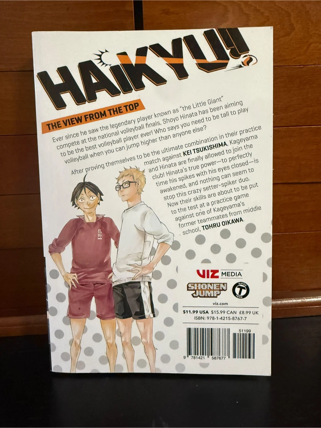 Haikyu!! Volume 2 Manga by Haruichi Furudate - photo 2