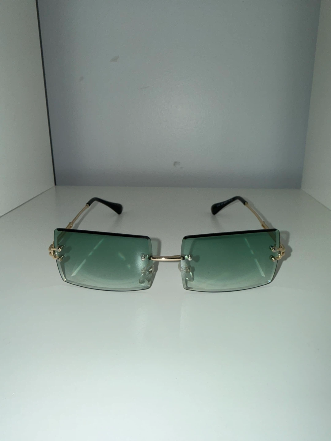 Set of 4 Frameless Tinted Sunglasses - photo 4