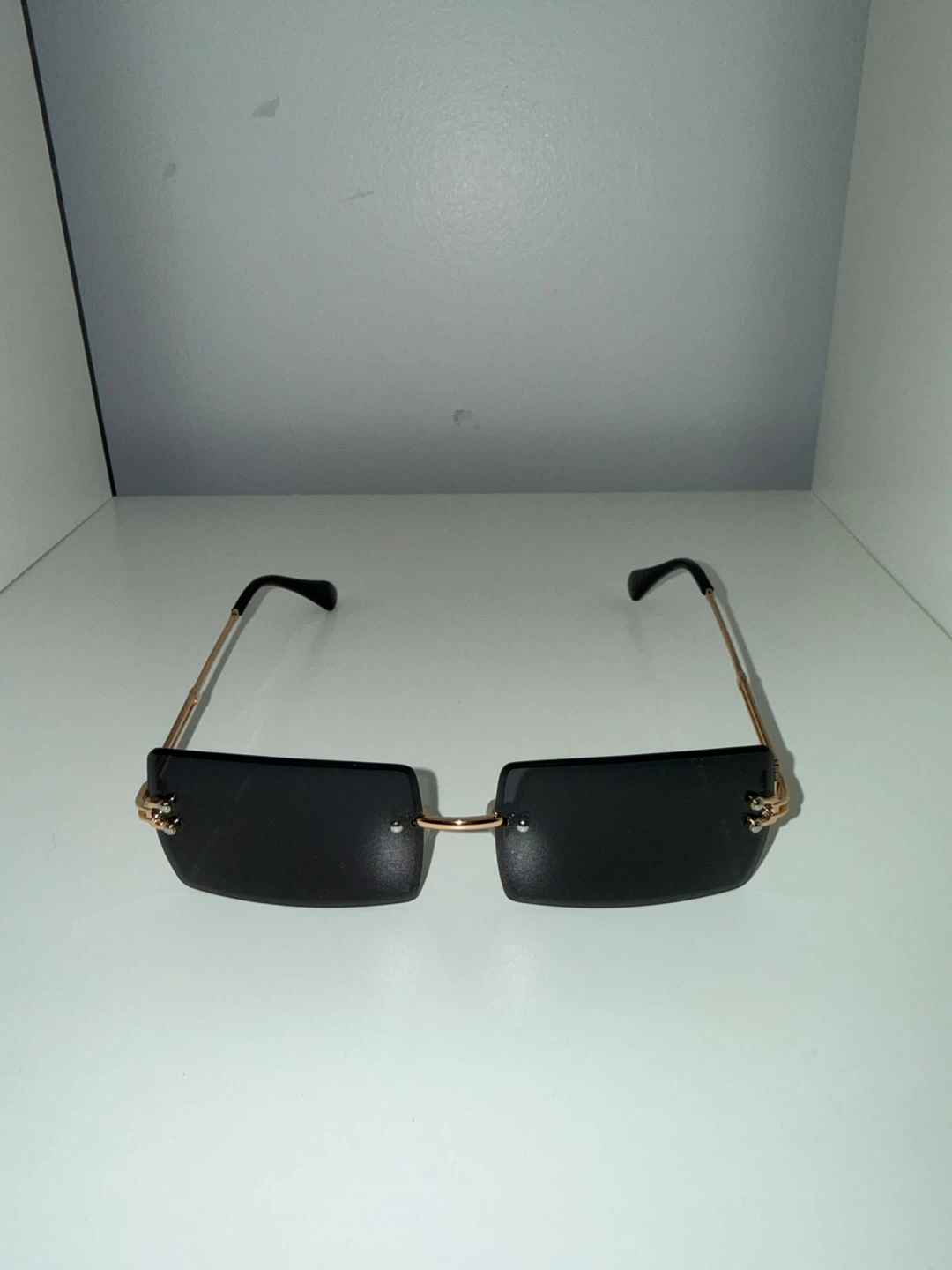 Set of 4 Frameless Tinted Sunglasses