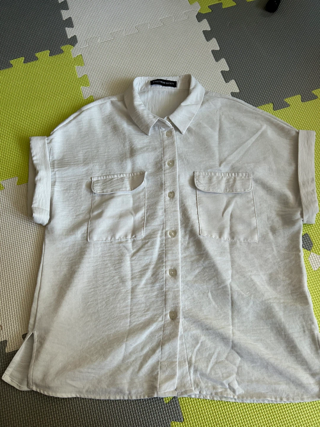2 White/Off white semi cropped tops - photo 2