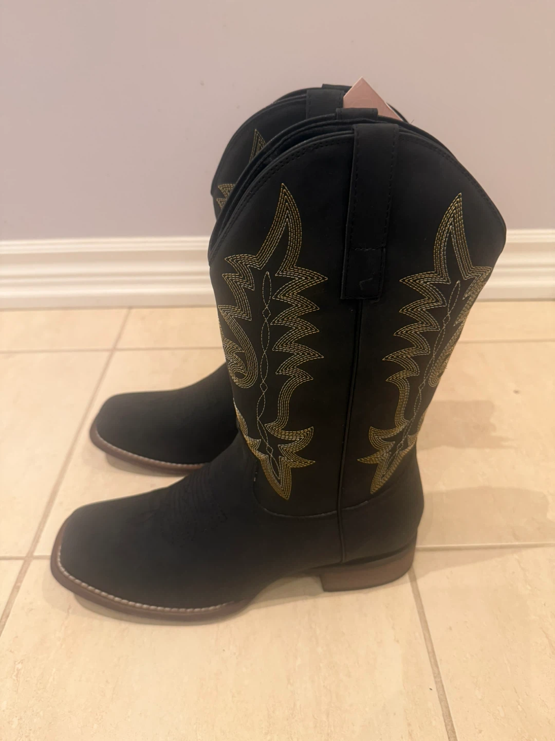 She Sole Black Cowboy Boots - photo 2