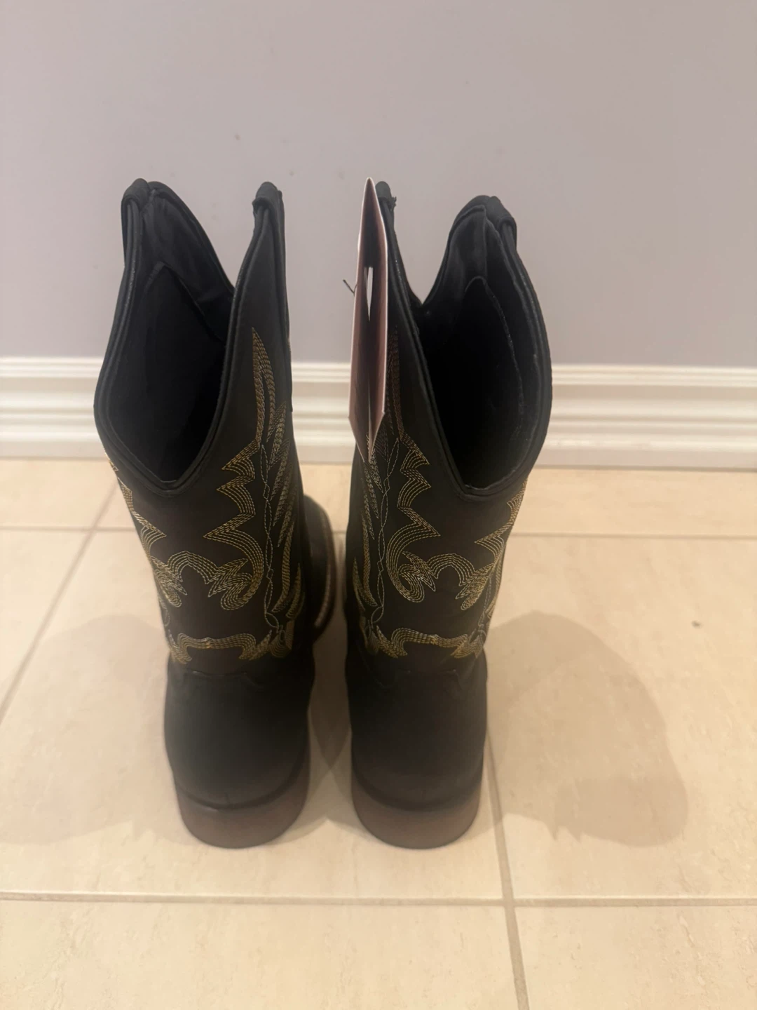 She Sole Black Cowboy Boots - photo 4