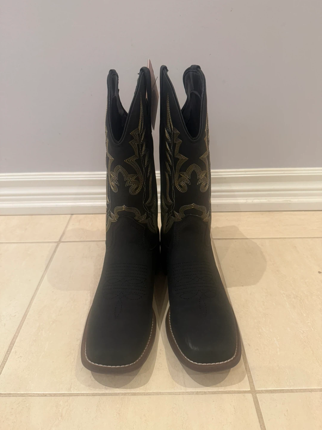 She Sole Black Cowboy Boots - photo 5
