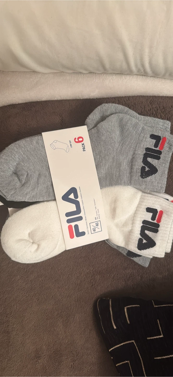 Fila Low Cut Socks 6 Pack