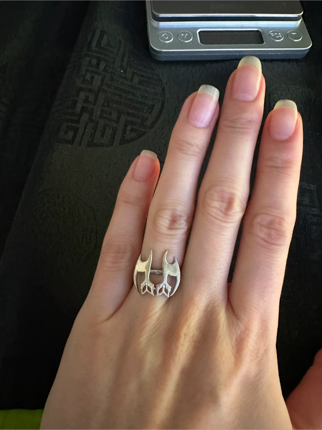925 Sterling Silver Cat Ring