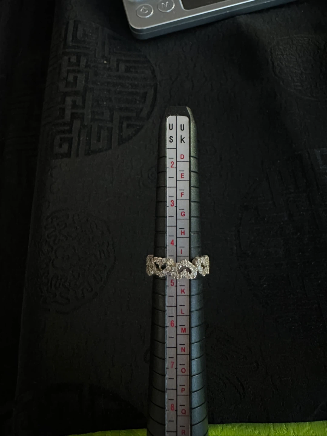 Silver Heart Link Ring - photo 4