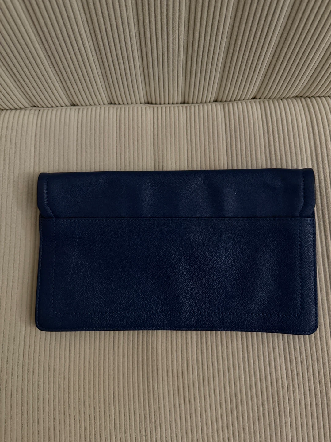 Cole Haan Navy Blue Leather Clutch - photo 2