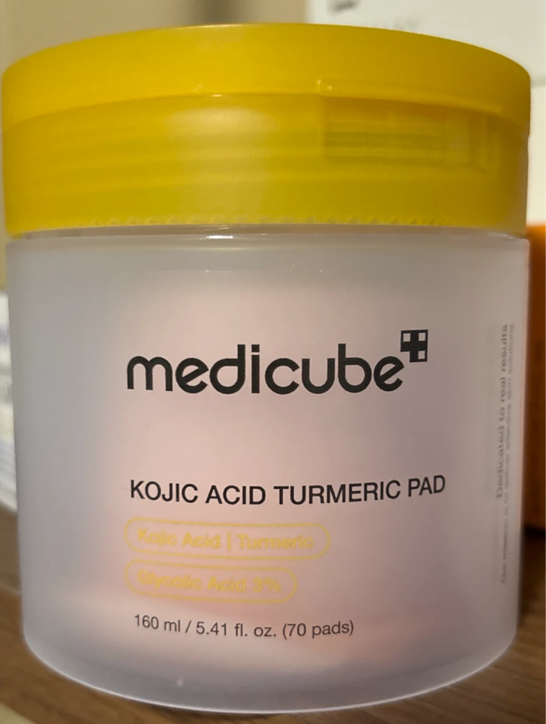 NEW-Medicube Kojic Acid Turmeric Pad