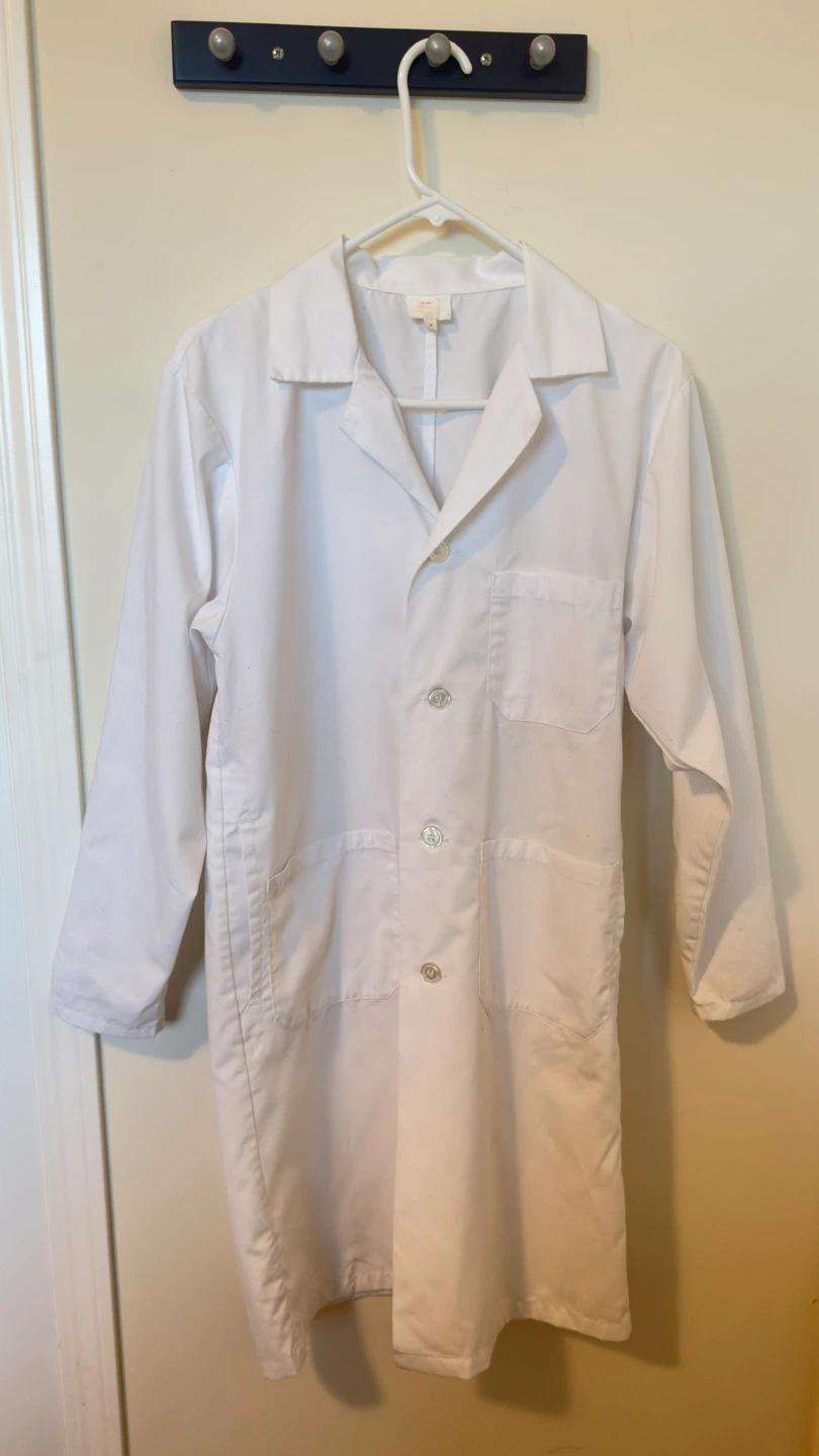 White Lab Coat - Small