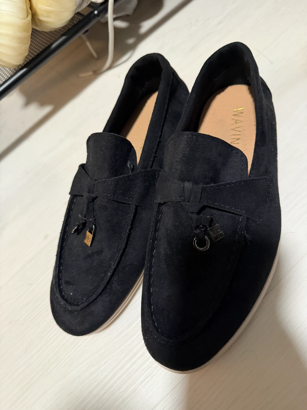 Black Suede Loafers - photo 2