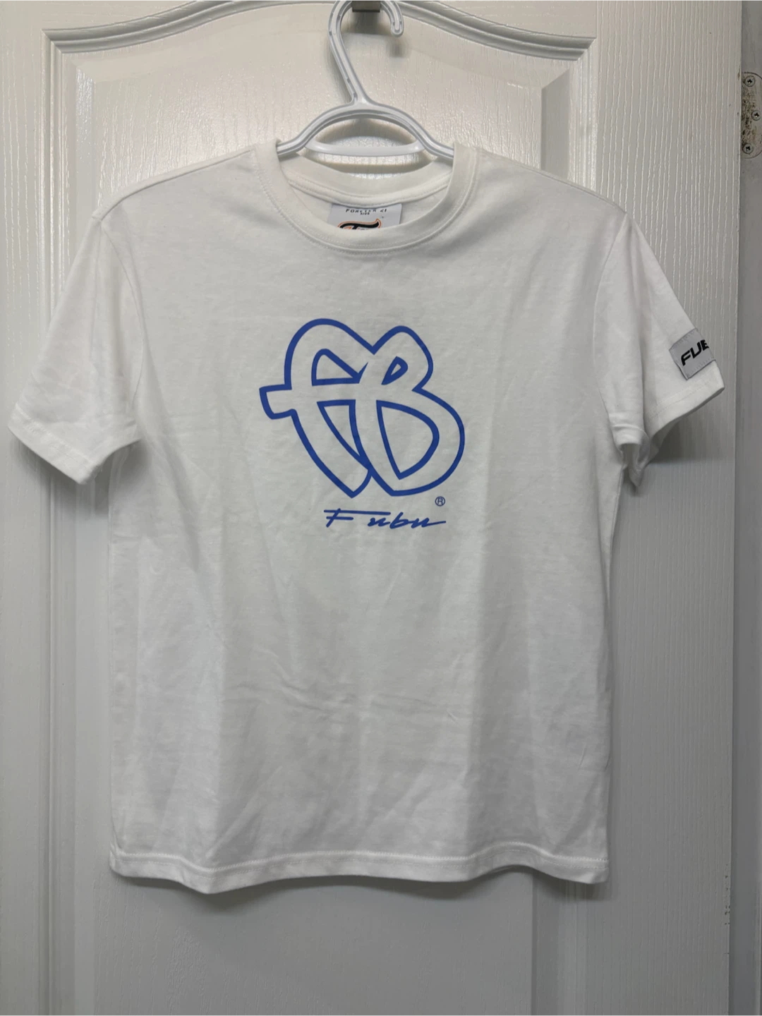 New Fubu Kids White T-Shirt Size 11/12