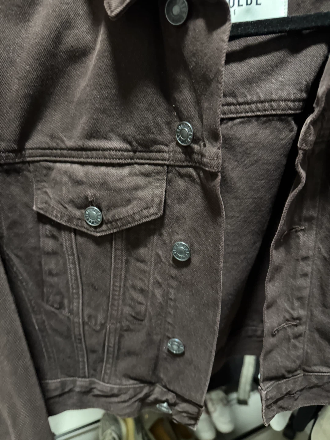 AGOLDE Brown Denim Jacket - photo 3