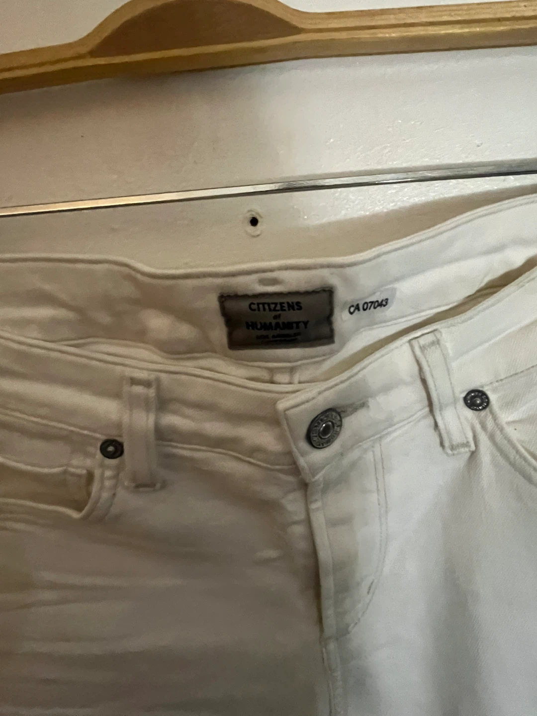 Citizens of Humanity White Jeans Size 28 - photo 2