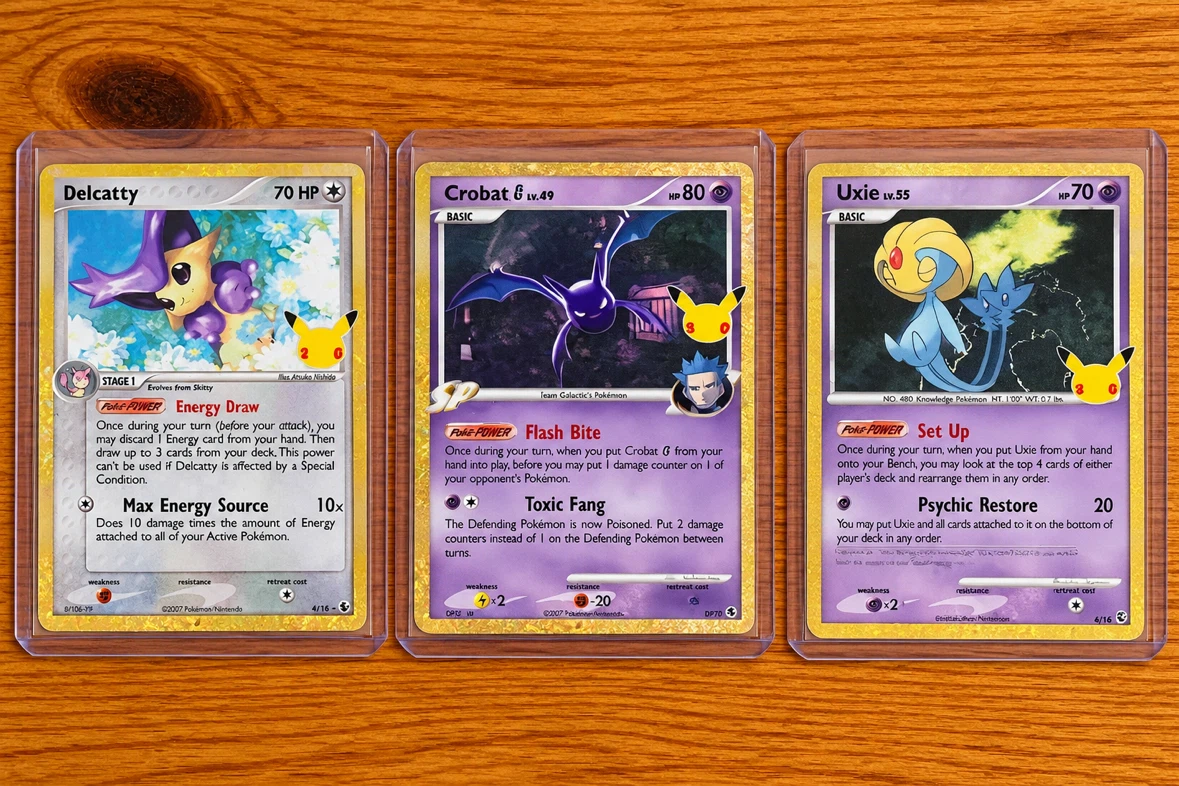 Pokemon Cards Classic Collection 30th Celebration x 3
