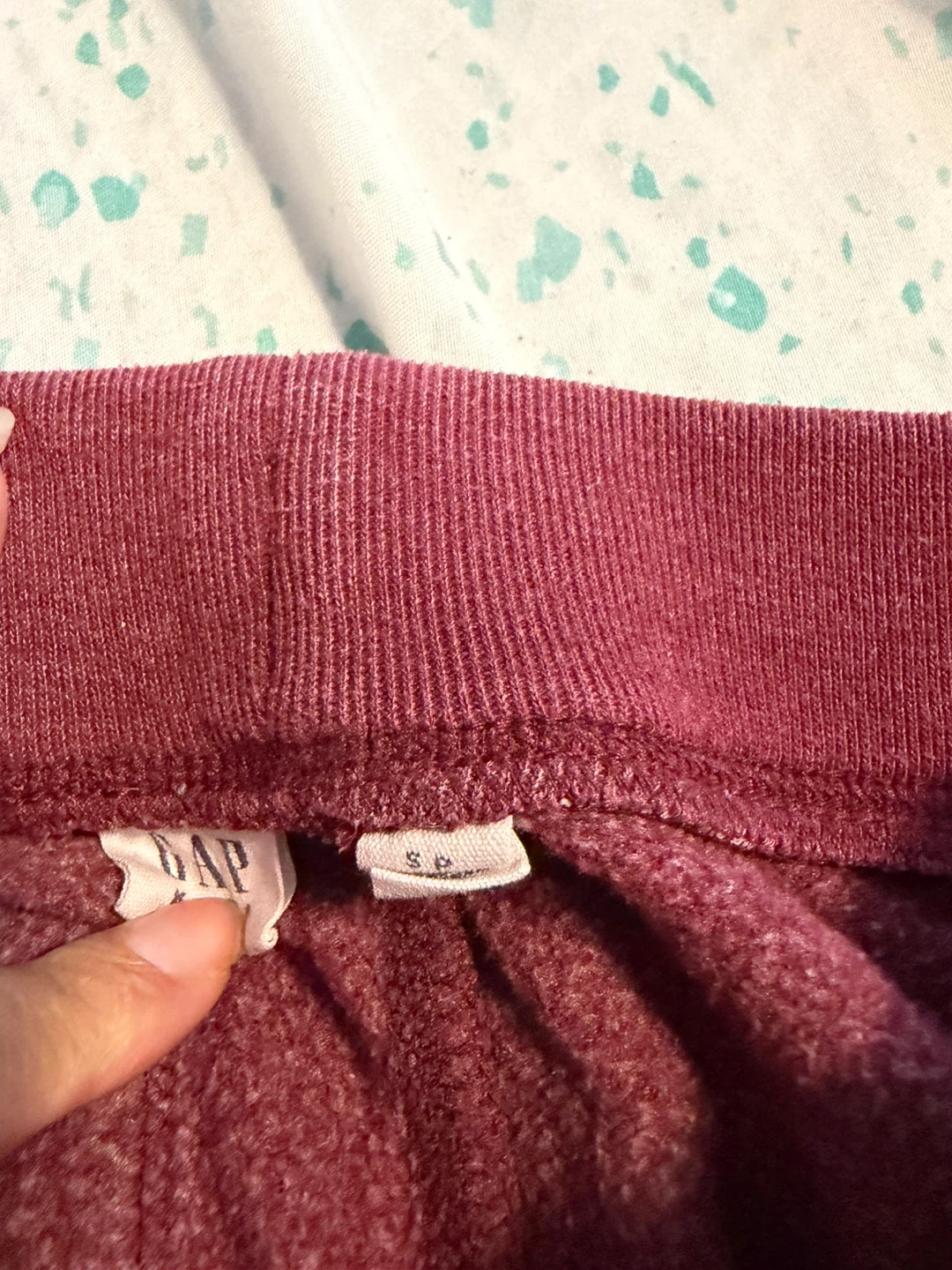 Gap Maroon Joggers - photo 2