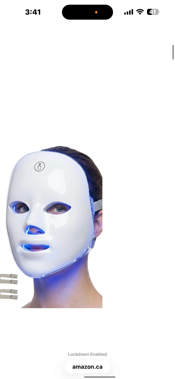 Face mask led 7 colours