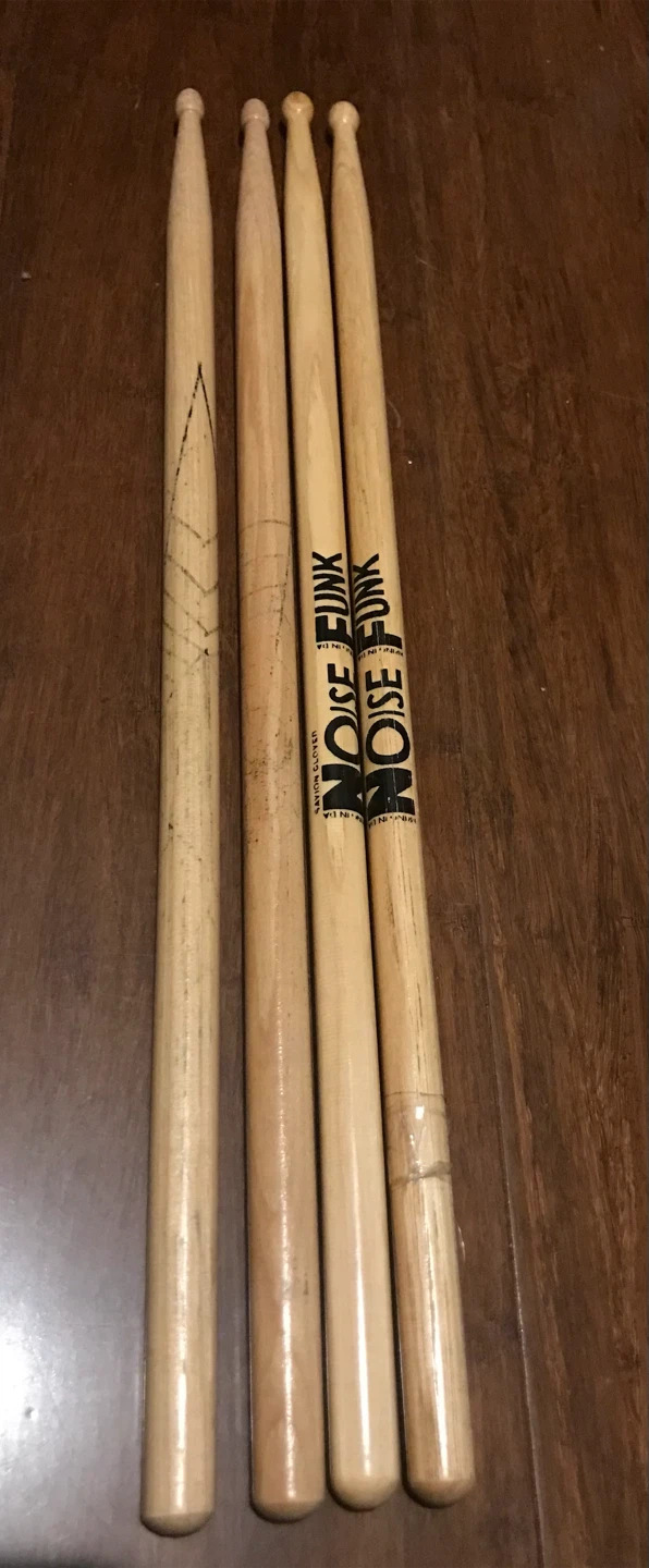 Da Noise Funk Drum Sticks (2 pairs)
