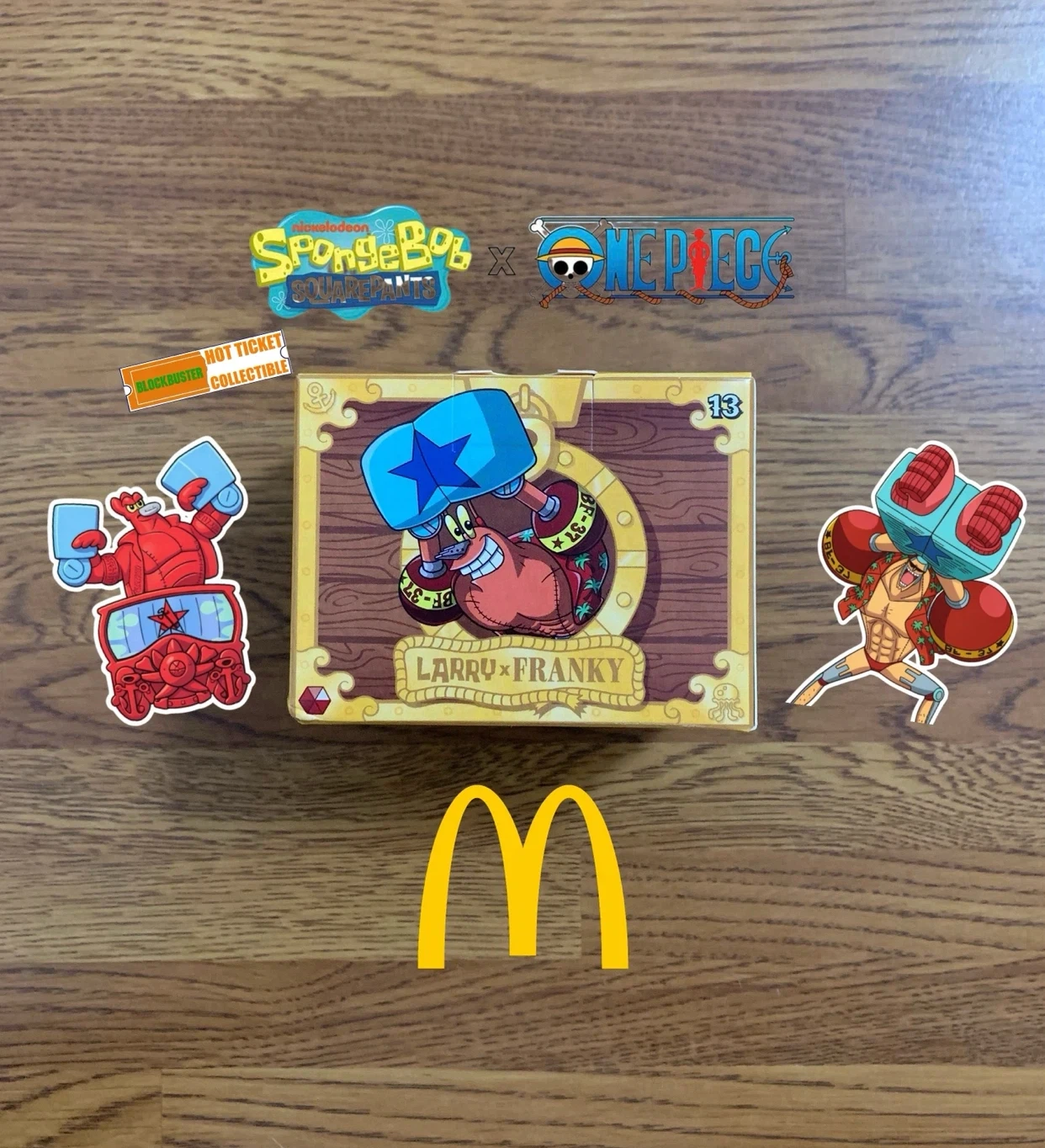 McDonald’s | SpongeBob… Happy Meal Toy (Larry x Franky)