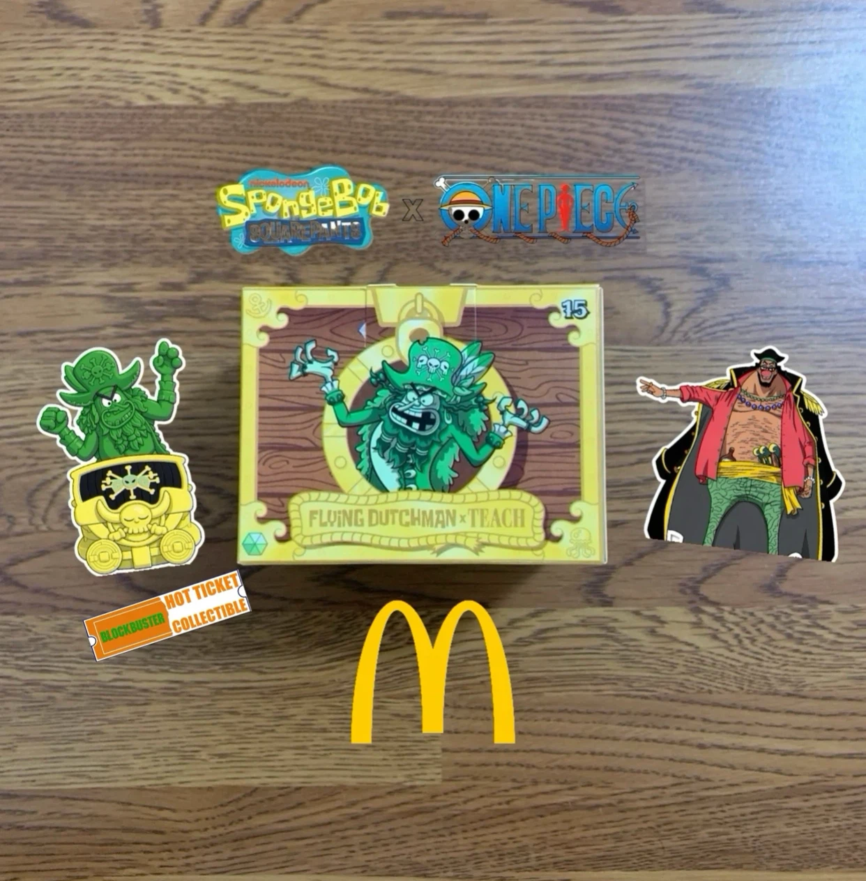 McDonald’s | SpongeBob… Happy Meal Toy (Flying Dutchman x Teach)