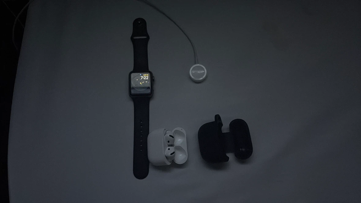 Apple Watch and AirPods Pro